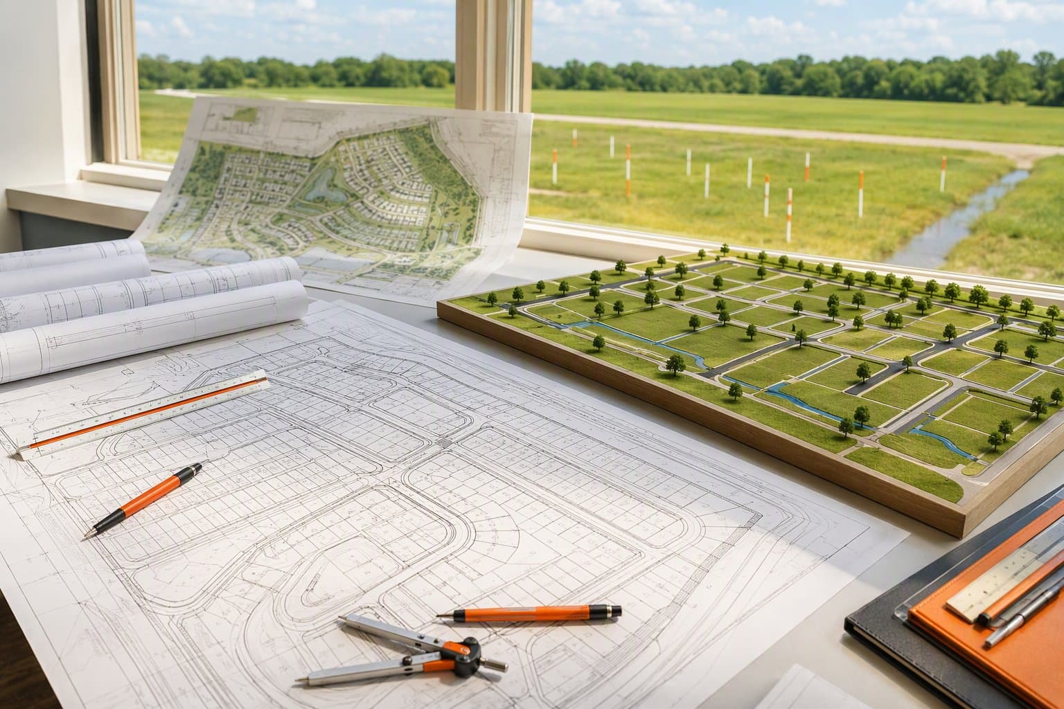 Neighborhood Development Plan - illustration, Jake Team LLC