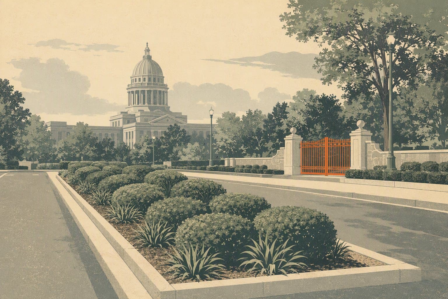 Civic Landscaping - illustration, Jake Team LLC