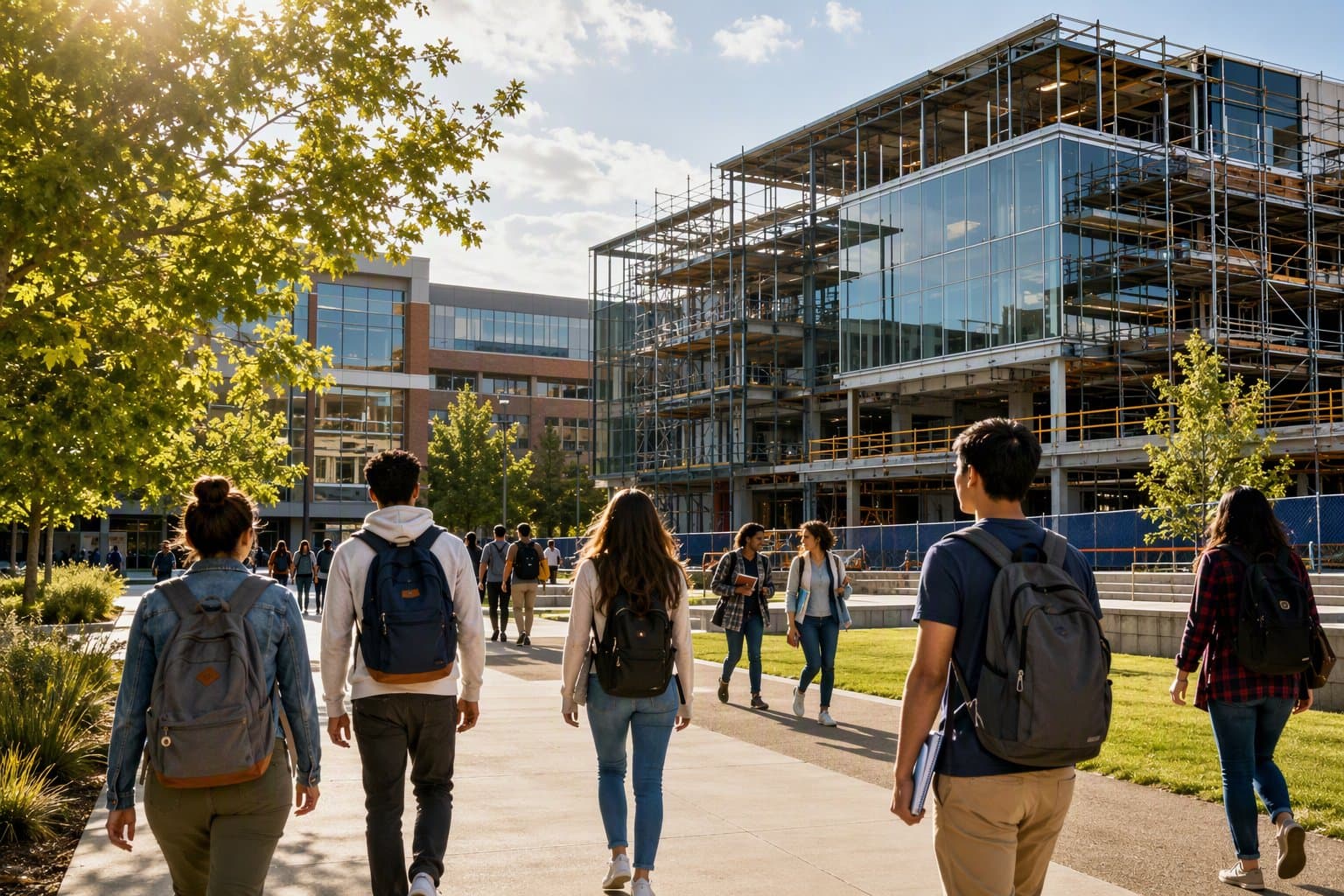 Campus Expansion - illustration, Jake Team LLC