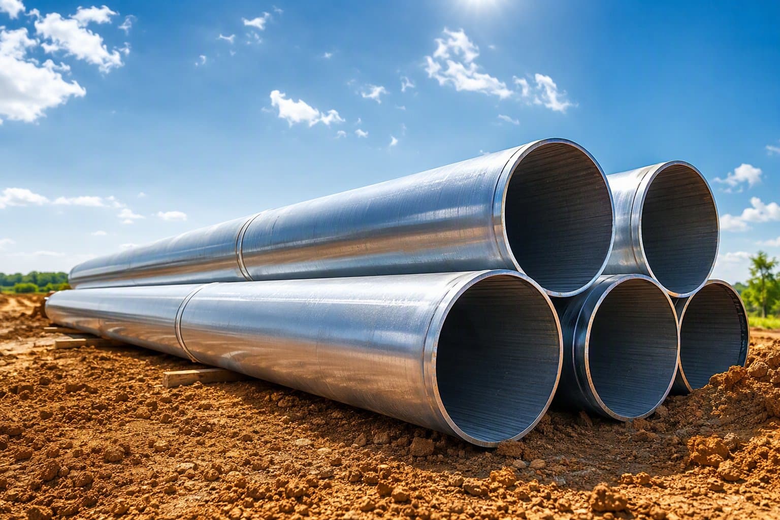 Celina water pipeline - illustration, Jake Team LLC