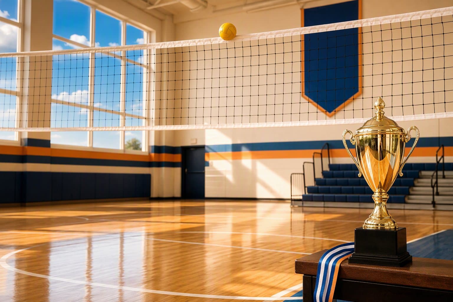 Volleyball playoffs - illustration, Jake Team LLC