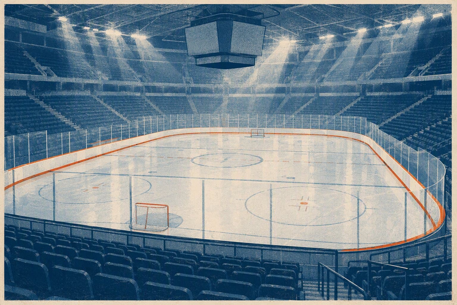hockey arena - illustration, Jake Team LLC