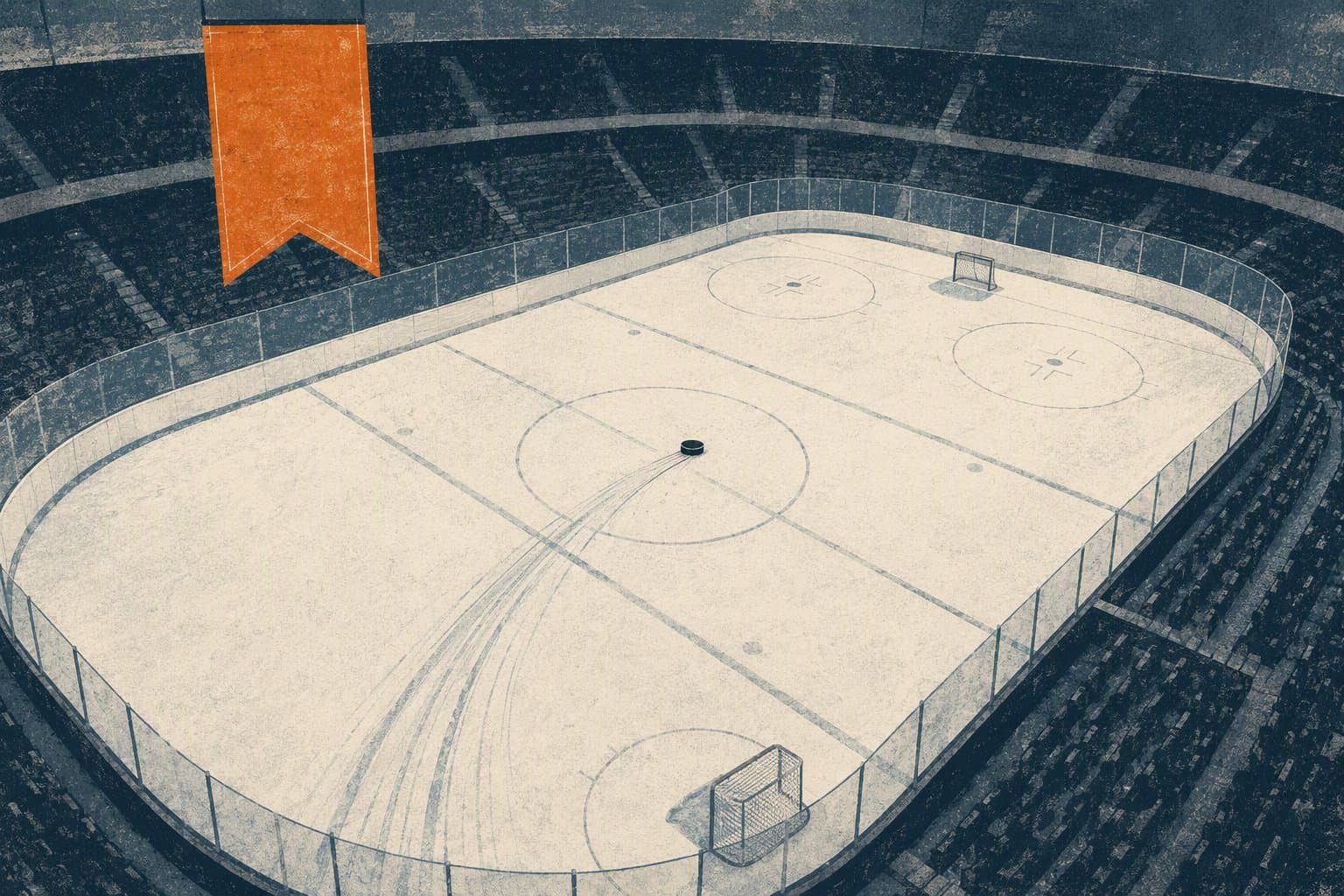 Overtime Hockey Victory - illustration, Jake Team LLC