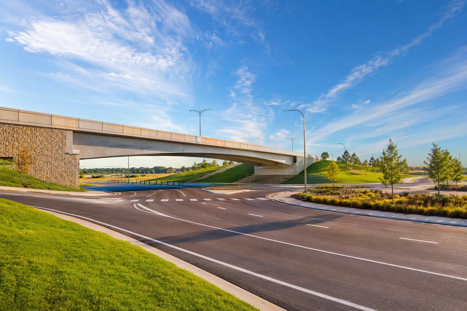 Prosper road construction - illustration, Jake Team LLC