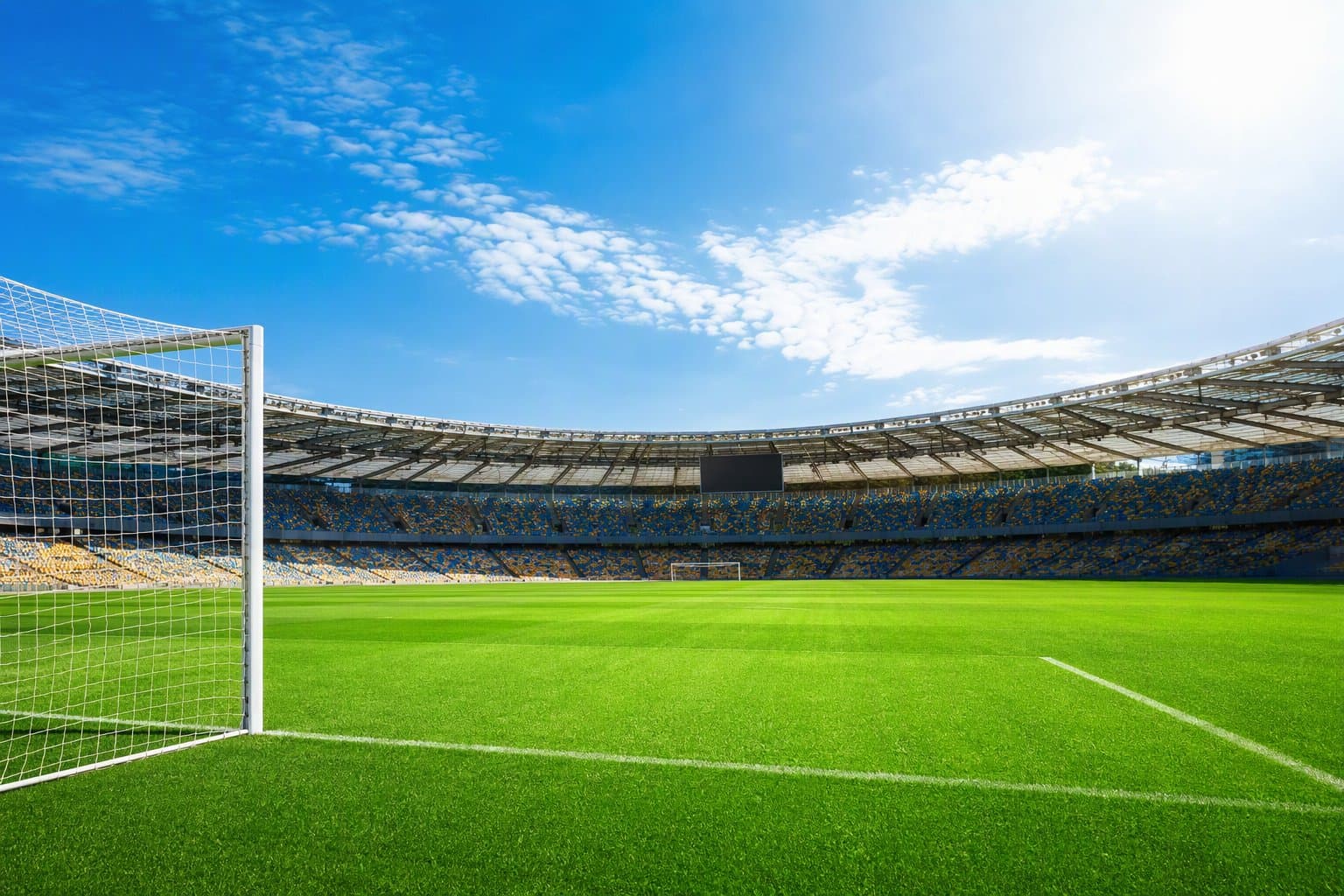 soccer stadium field - illustration, Jake Team LLC