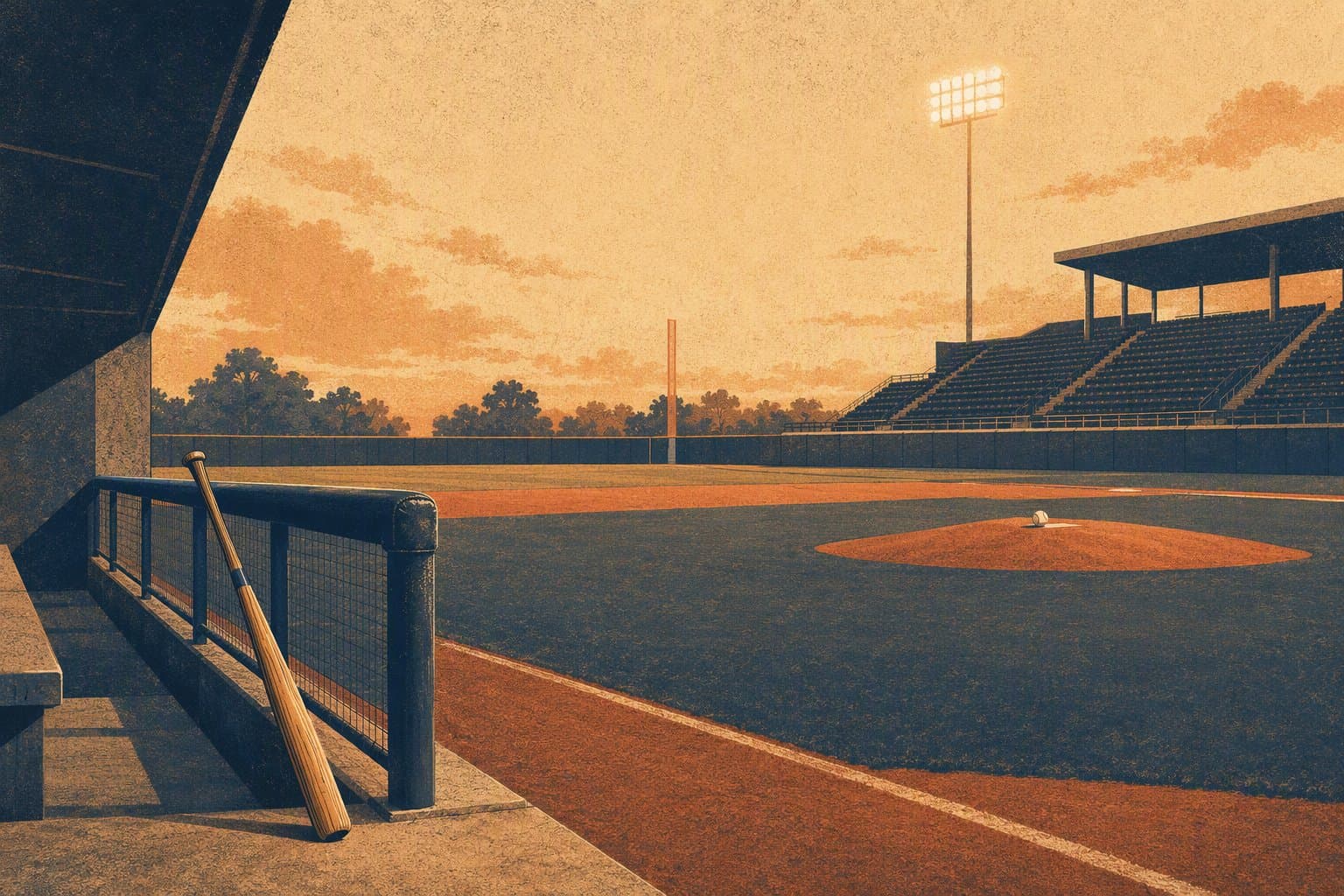 Baseball Dominance - illustration, Jake Team LLC