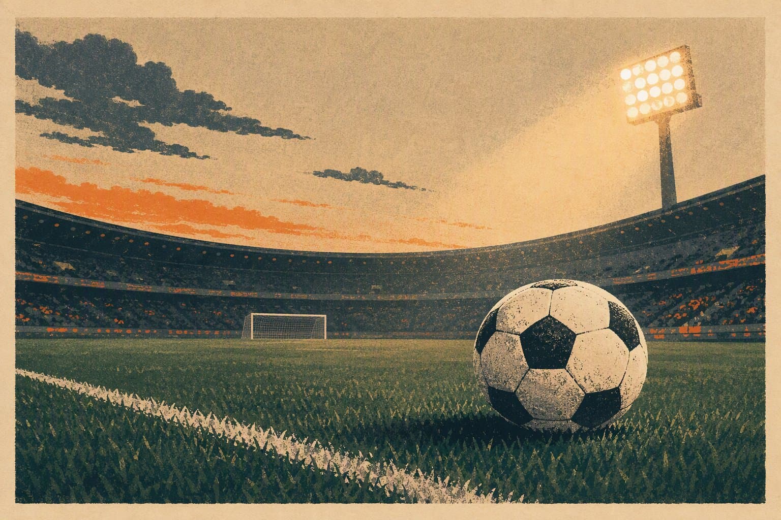 late victory goal - illustration, Jake Team LLC