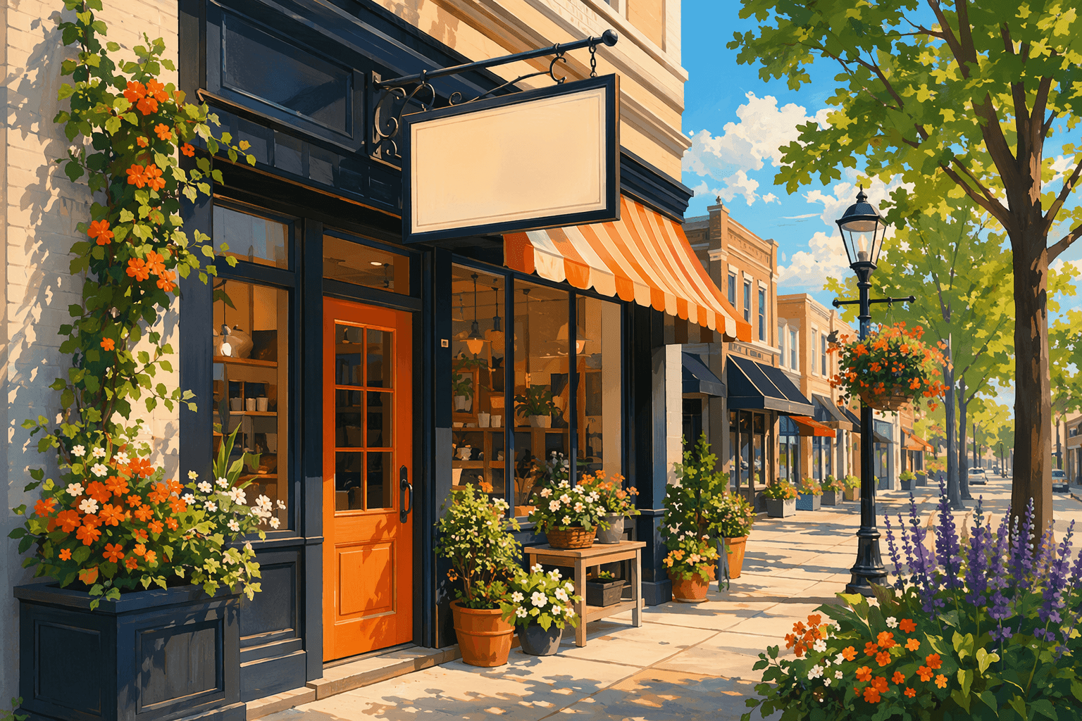 New restaurant opening - illustration, Jake Team LLC
