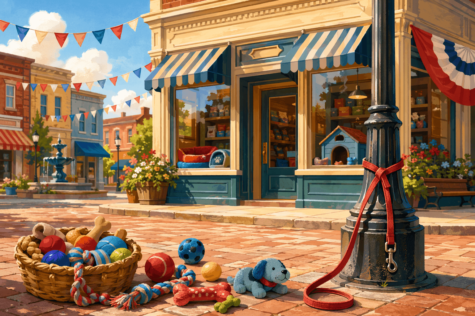 Dog parade - illustration, Jake Team LLC