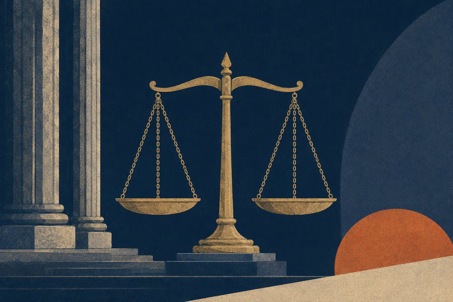 justice and accountability - illustration, Jake Team LLC