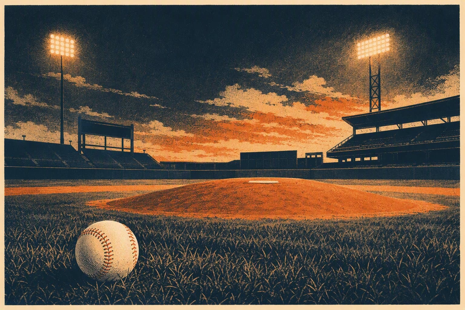 Baseball Shutout - illustration, Jake Team LLC
