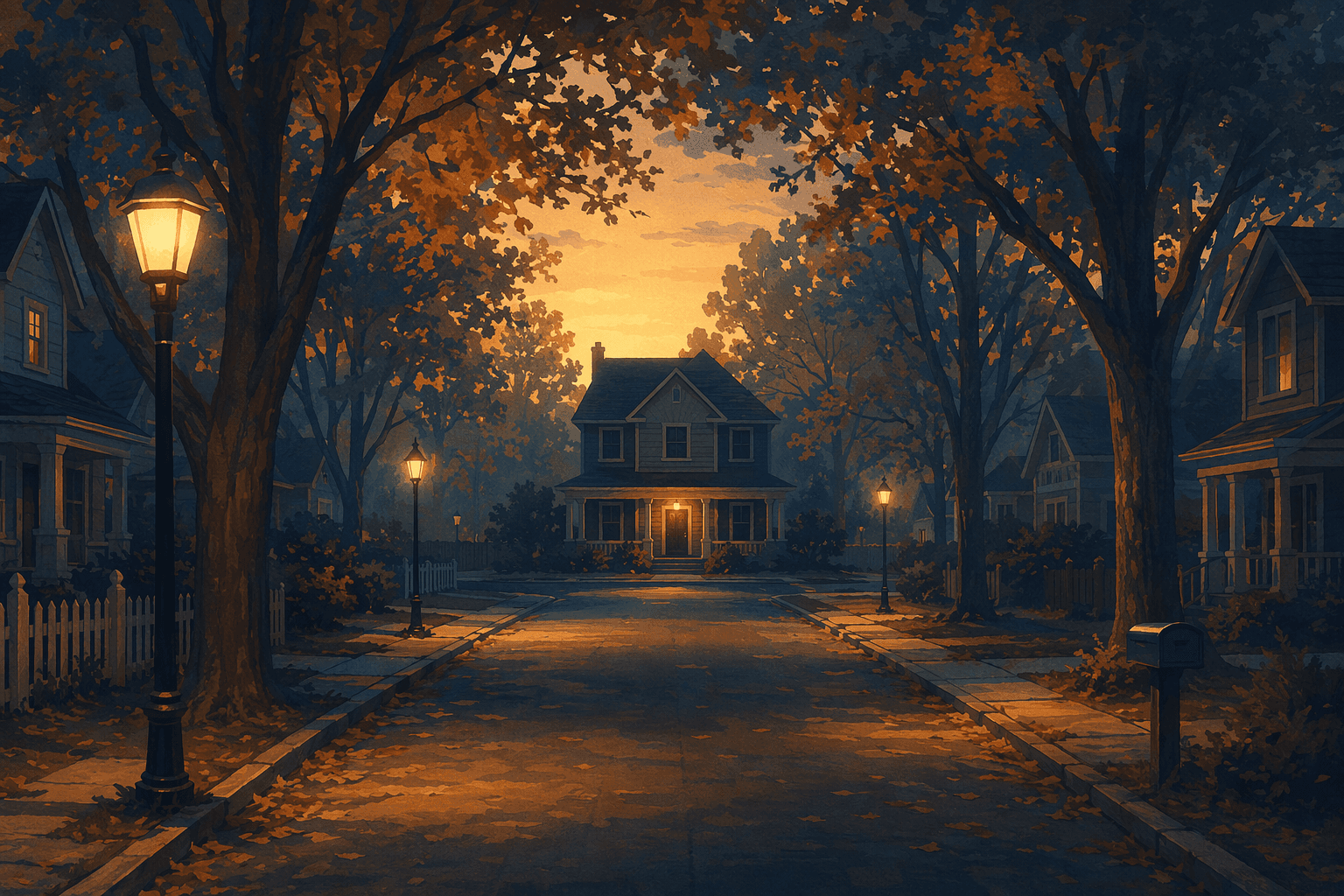 Neighborhood standoff - illustration, Jake Team LLC