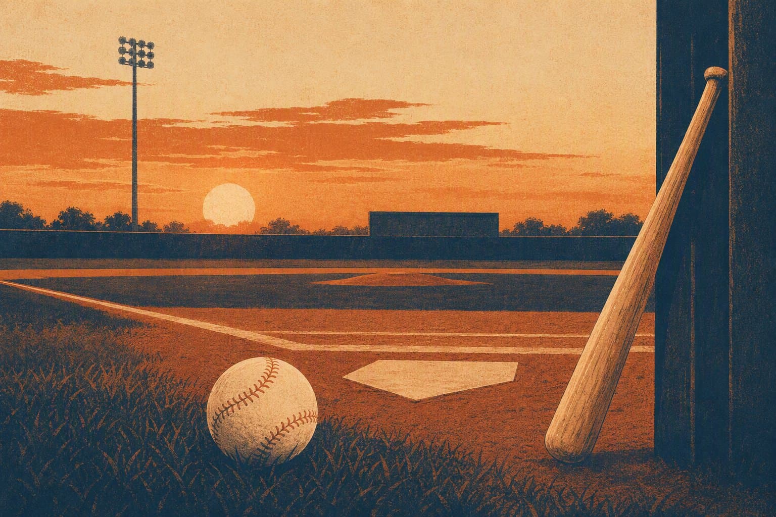 Baseball Offense - illustration, Jake Team LLC