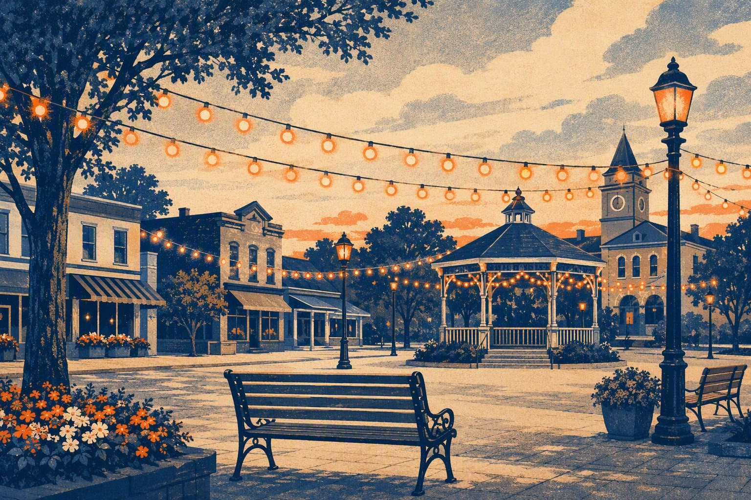 community celebration - illustration, Jake Team LLC