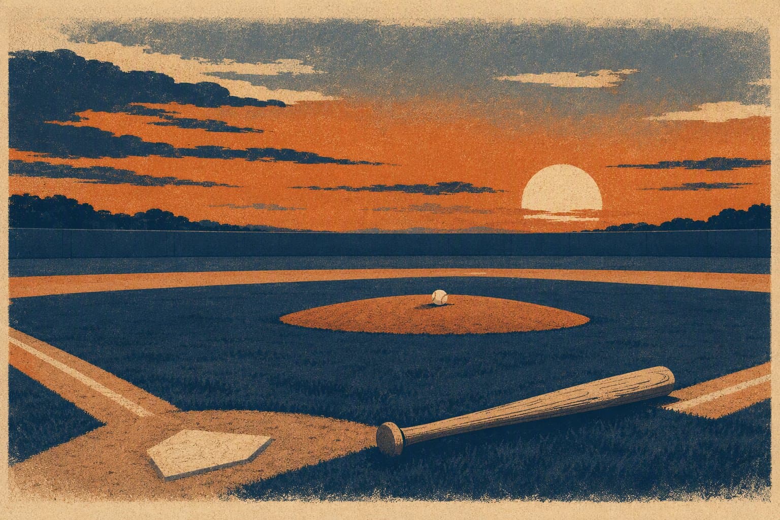 Baseball Victory - illustration, Jake Team LLC