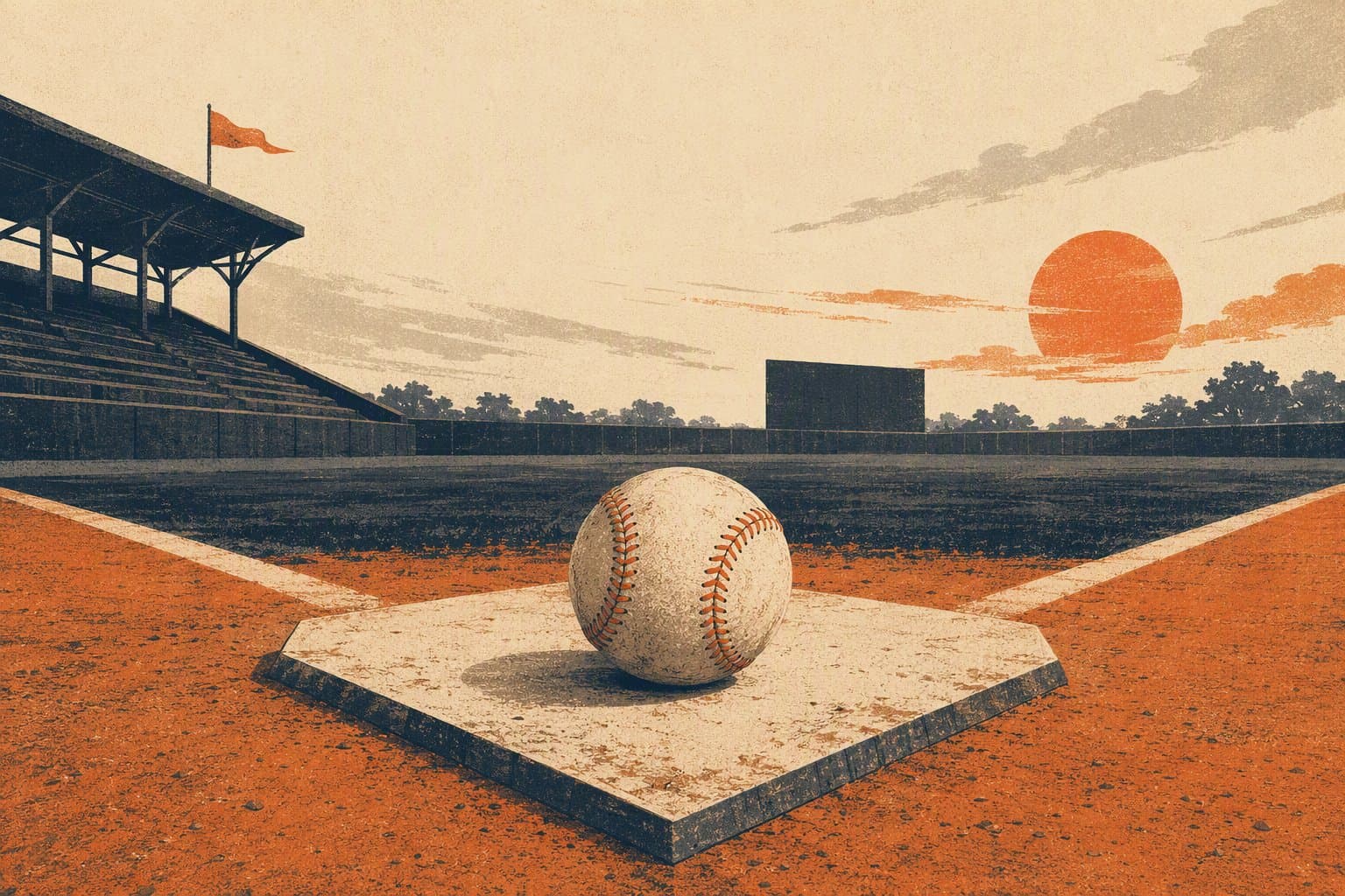 victory baseball - illustration, Jake Team LLC