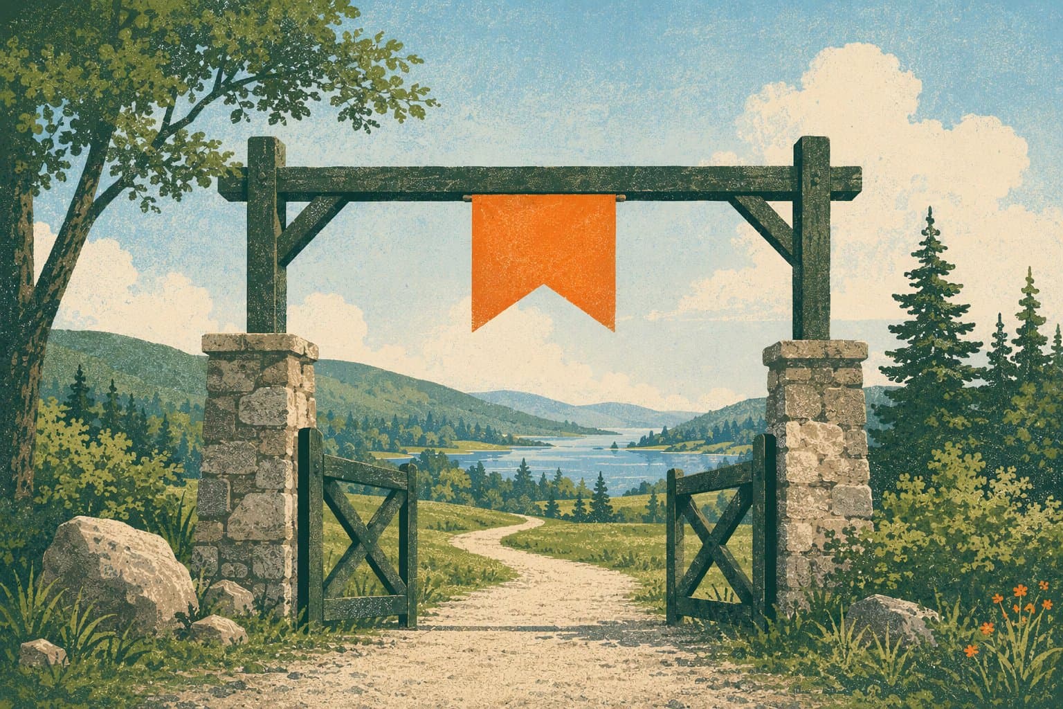 Free State Park Day - illustration, Jake Team LLC