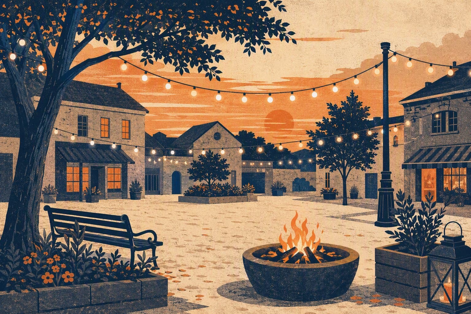 community feed - illustration, Jake Team LLC