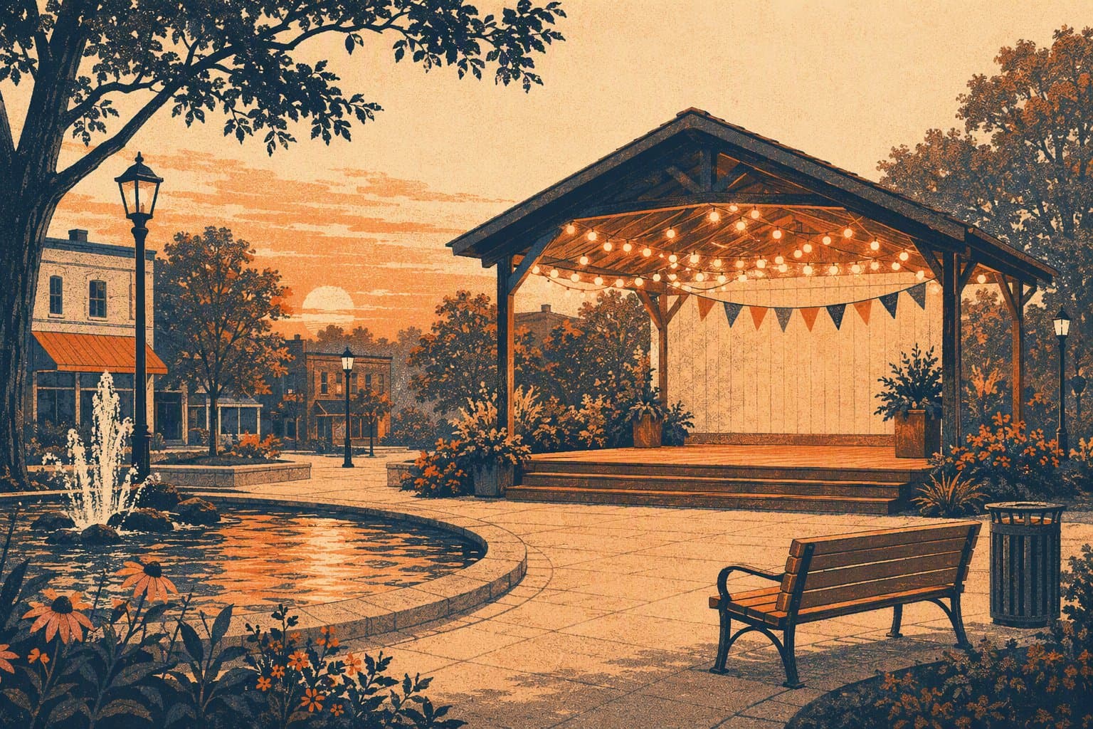 Community Festival - illustration, Jake Team LLC