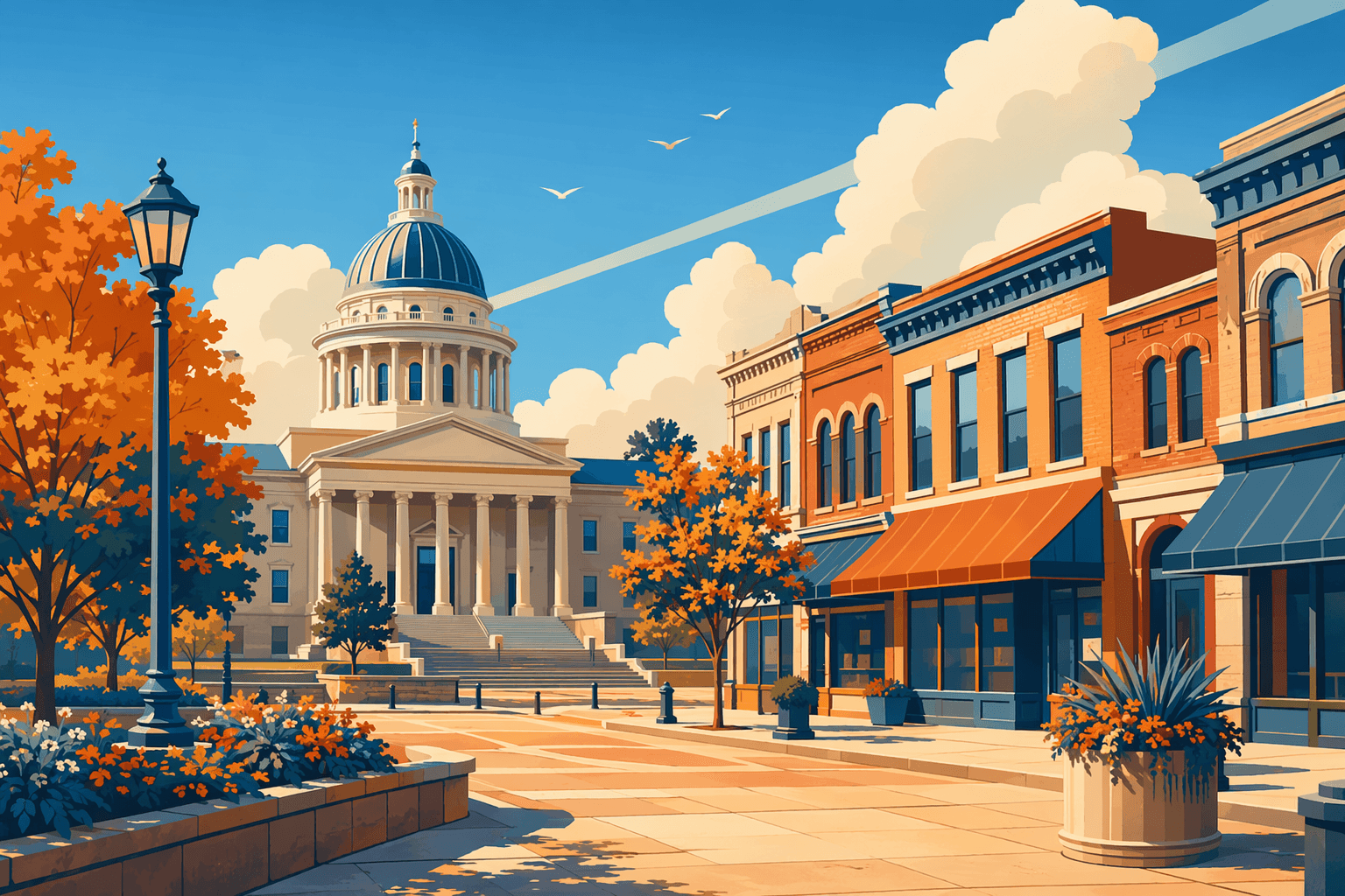 Downtown Development - illustration, Jake Team LLC
