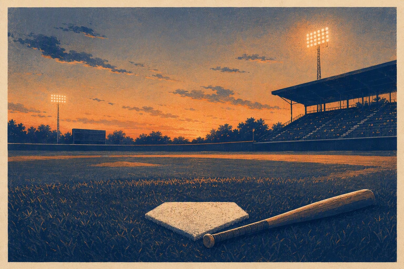 Baseball Victory Surge - illustration, Jake Team LLC