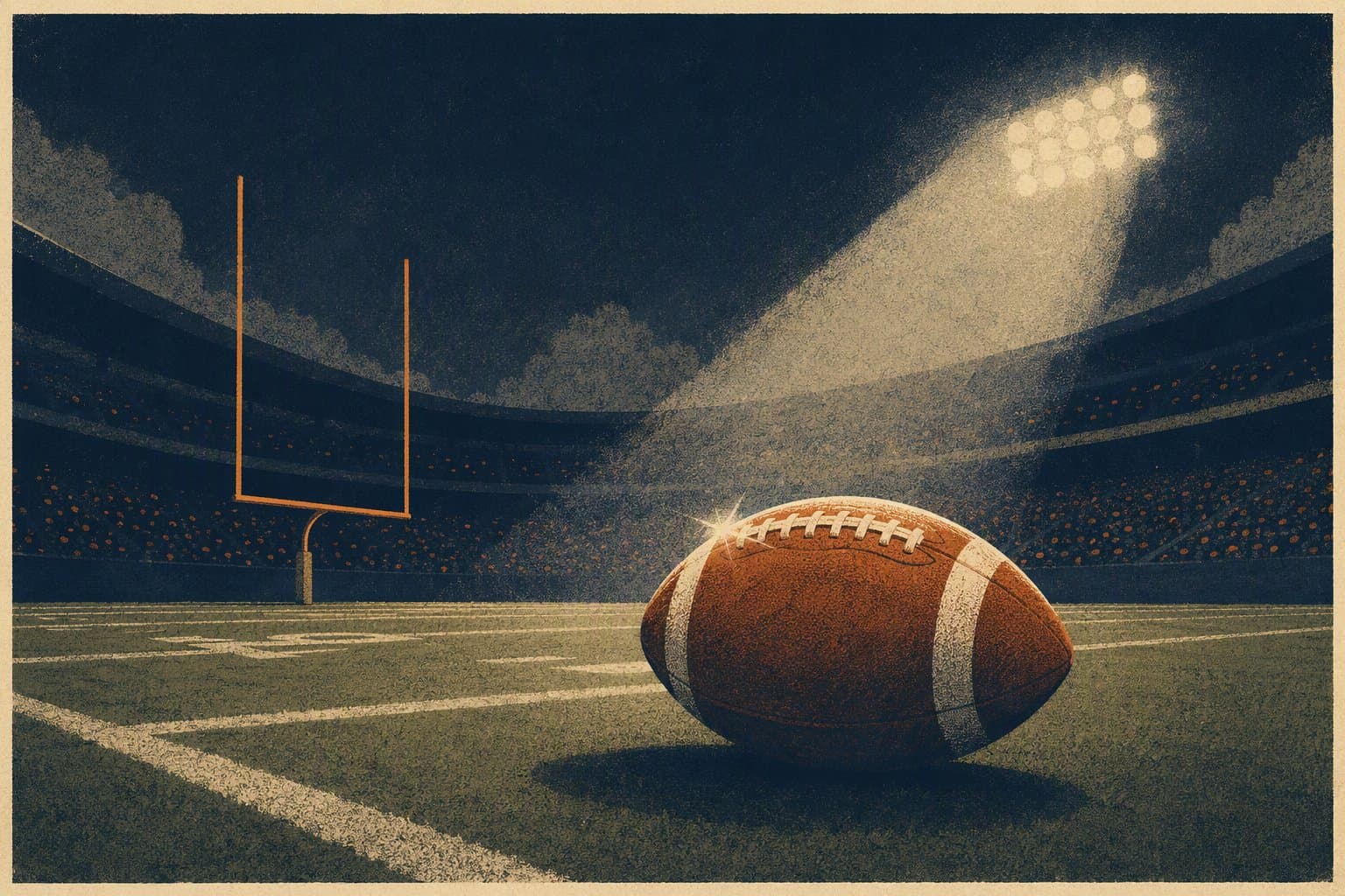 football tension - illustration, Jake Team LLC
