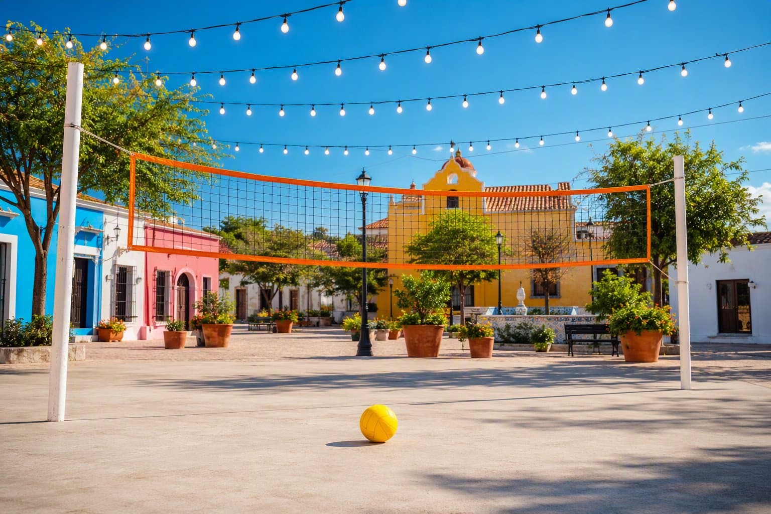 Community Volleyball - illustration, Jake Team LLC