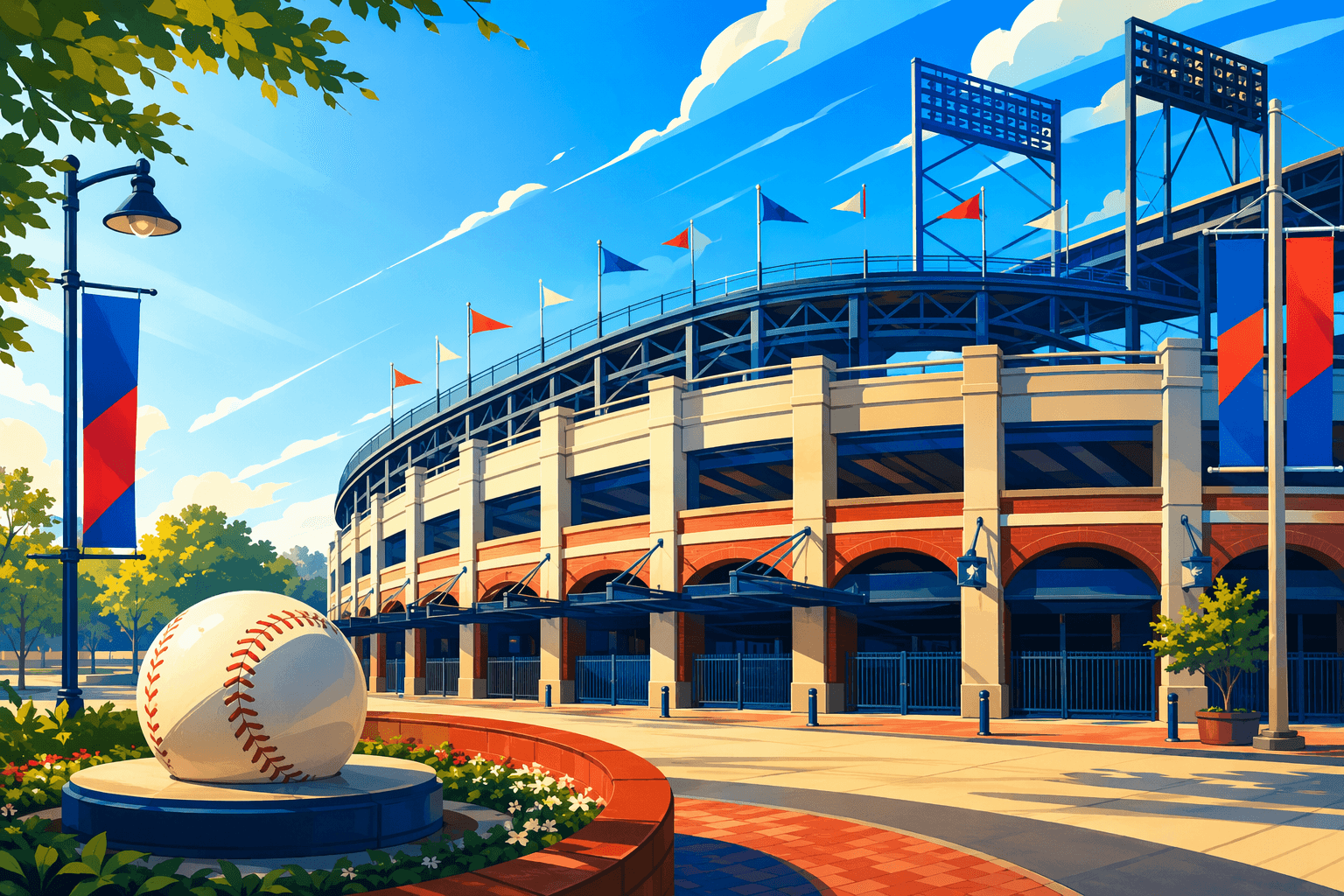 Baseball Victory - illustration, Jake Team LLC
