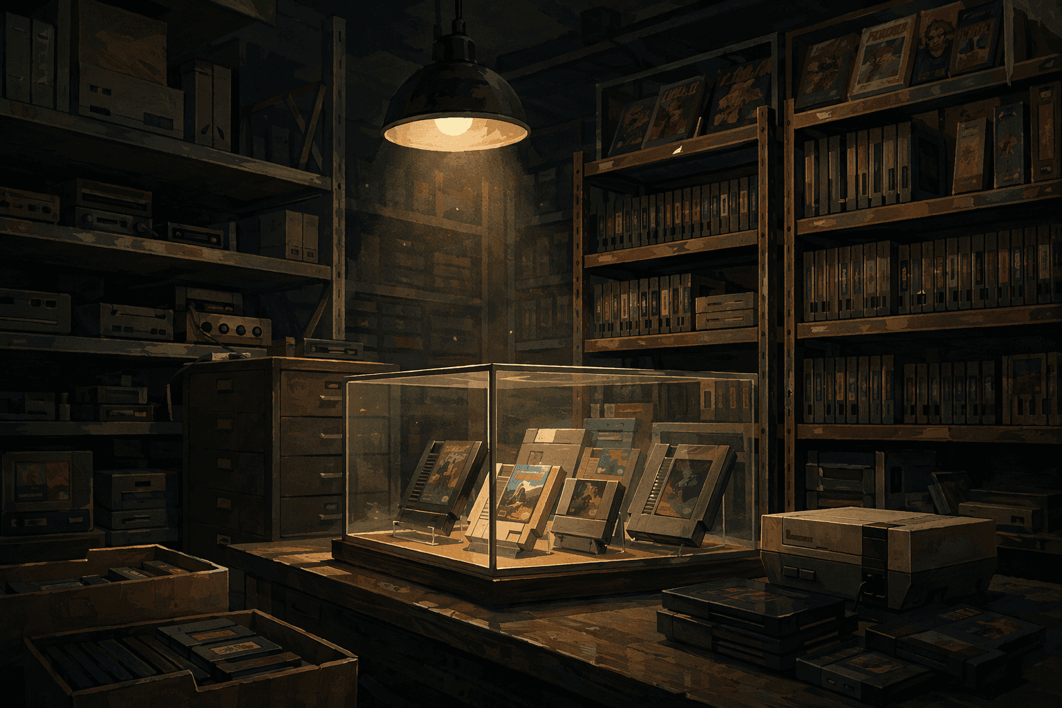 Gaming history - illustration, Jake Team LLC