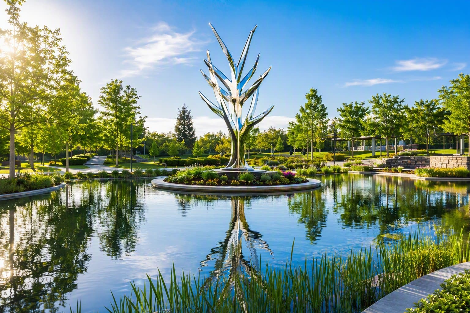 Whispering Grove Park - illustration, Jake Team LLC
