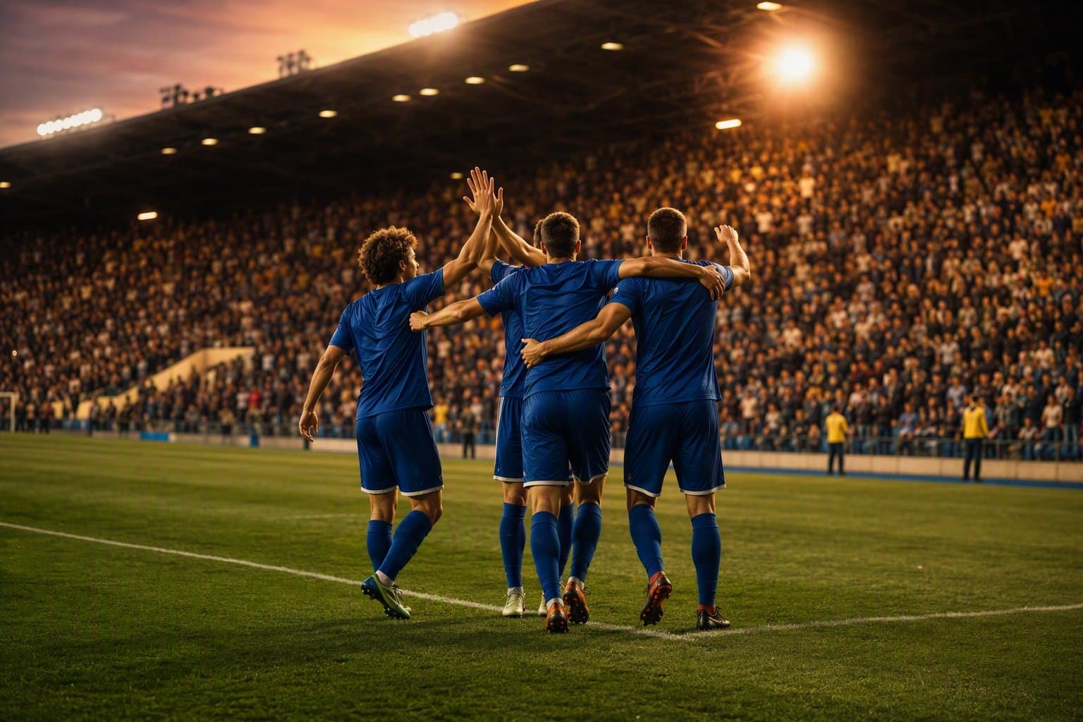 Soccer Victory - illustration, Jake Team LLC