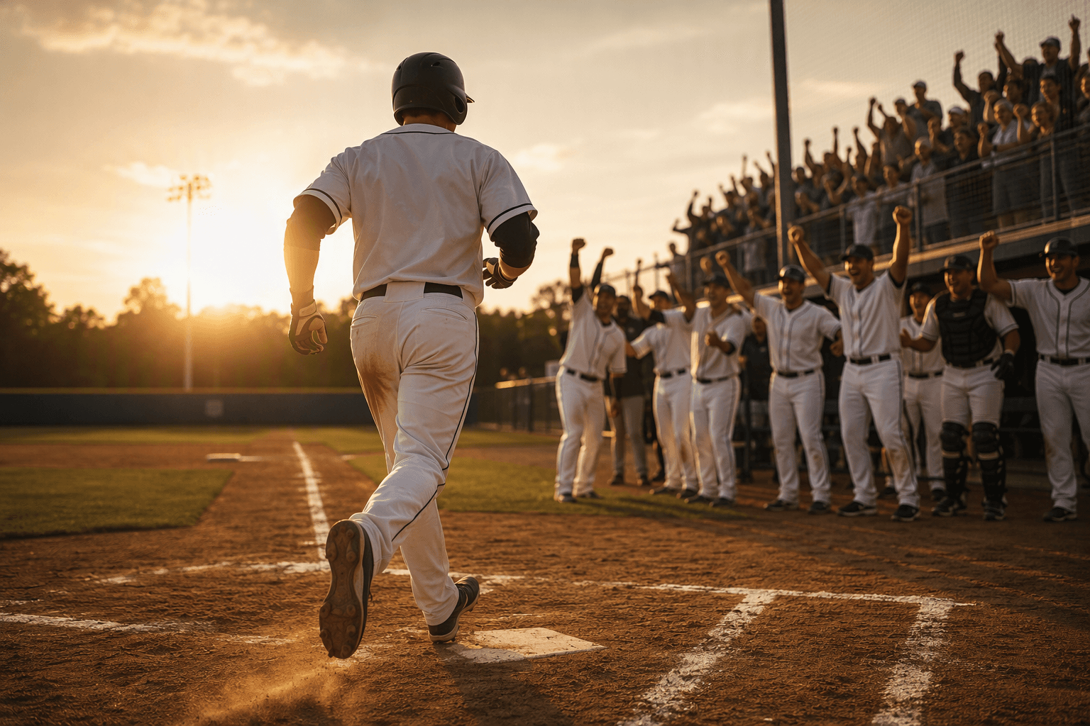 Baseball Victory Moment - illustration, Jake Team LLC