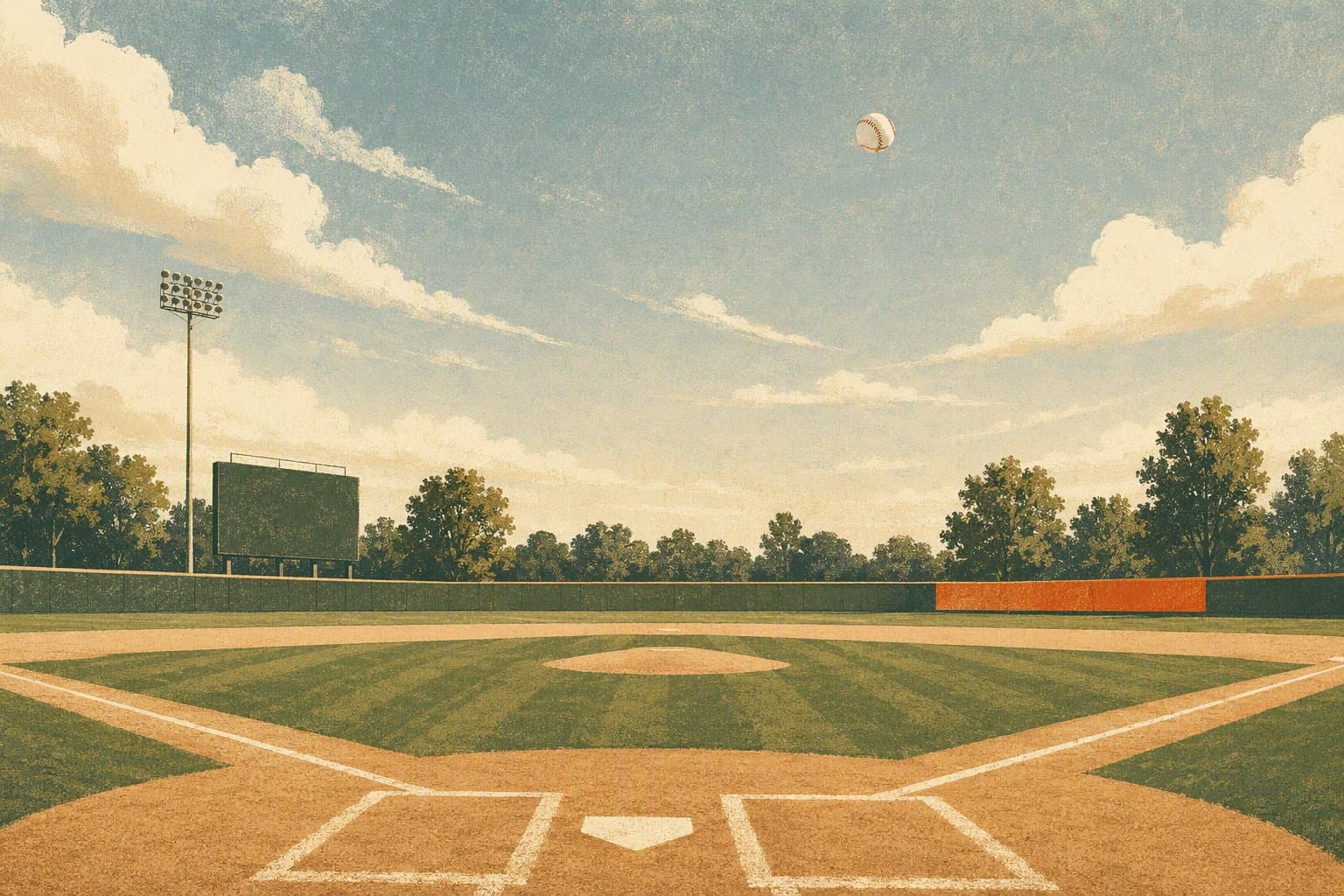 Baseball Dominance - illustration, Jake Team LLC