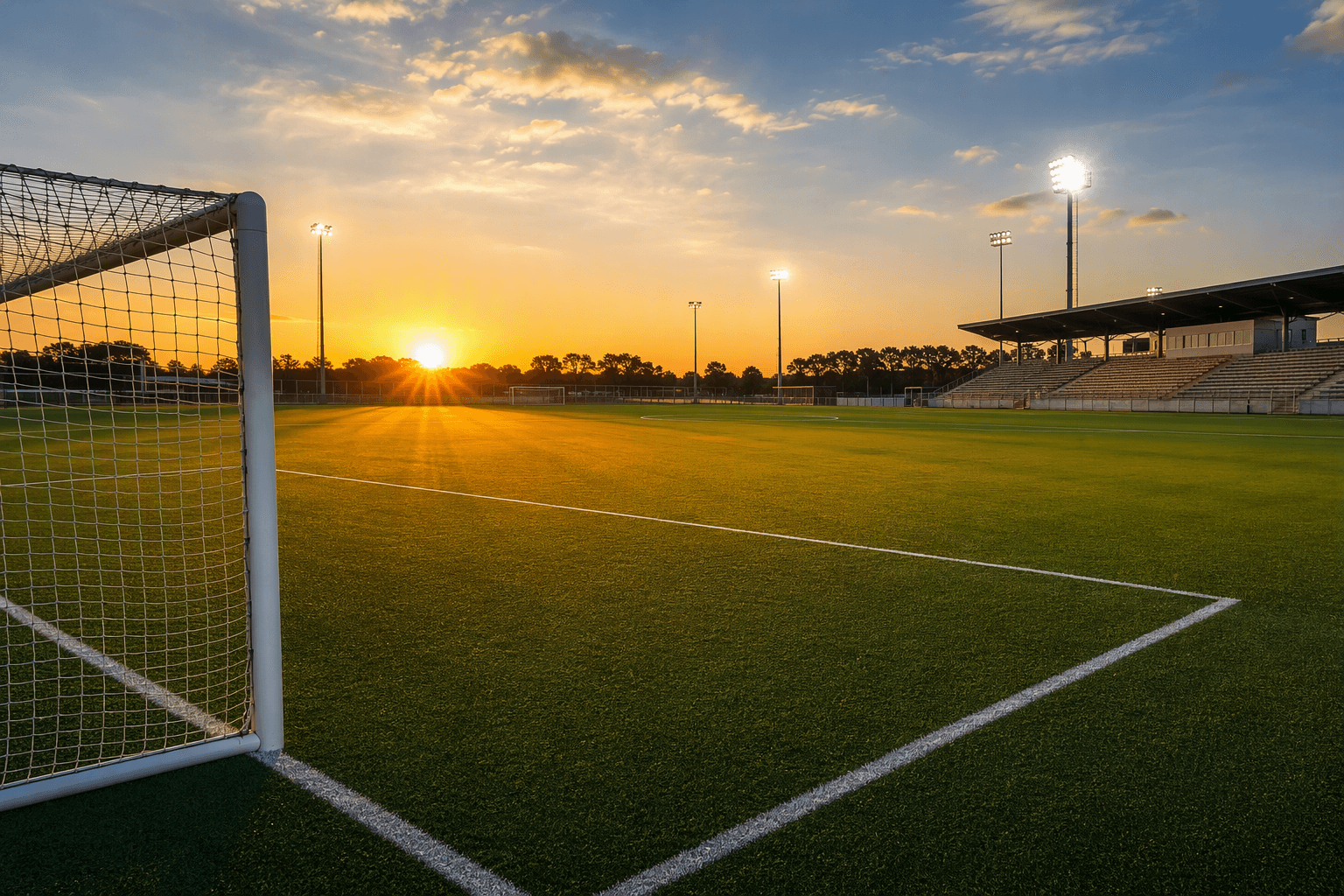 soccer match atmosphere - illustration, Jake Team LLC