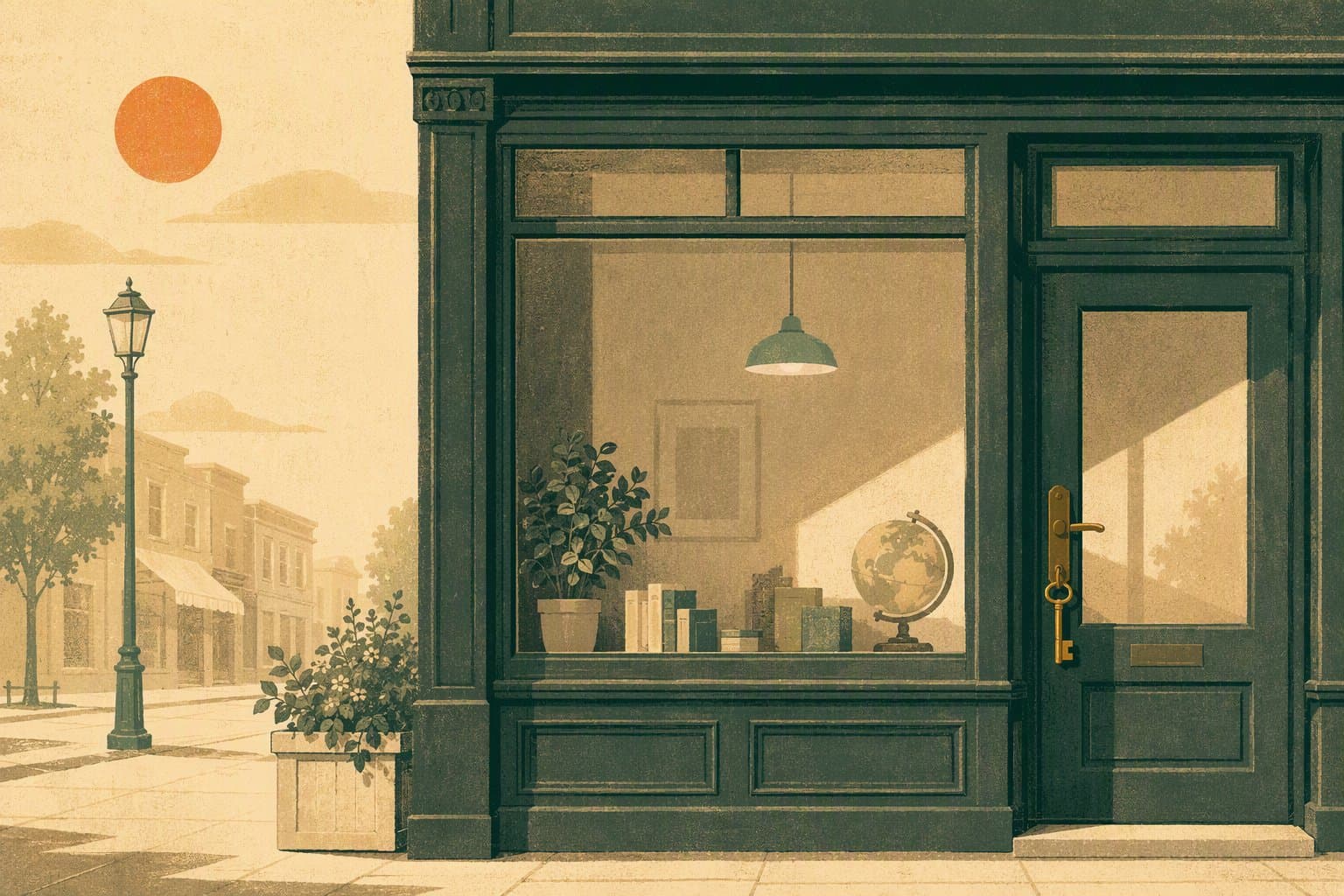 New Business Permit - illustration, Jake Team LLC