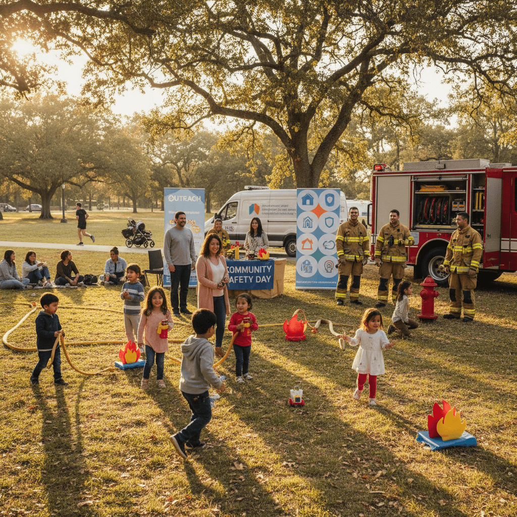 community safety - illustration, Jake Team LLC