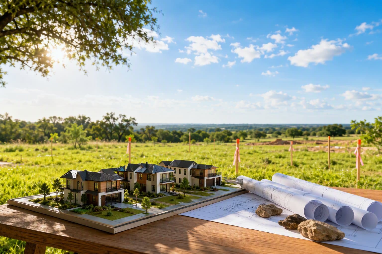 Texas housing development plans - illustration, Jake Team LLC
