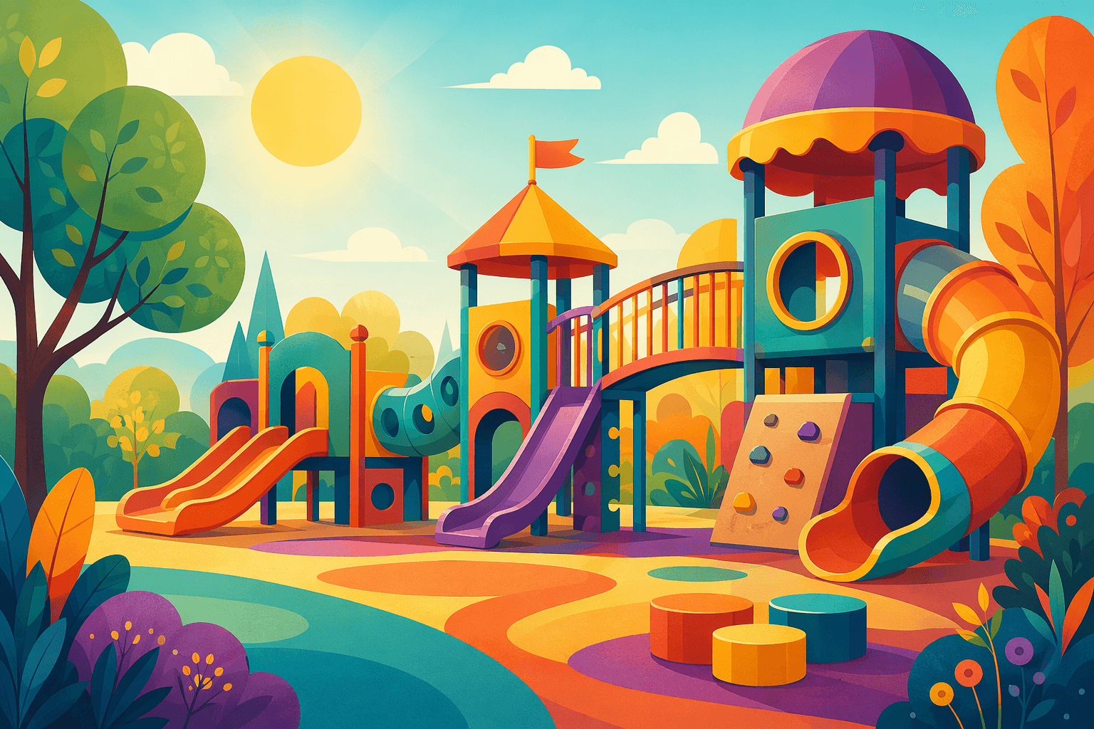 Family fun - illustration, Jake Team LLC