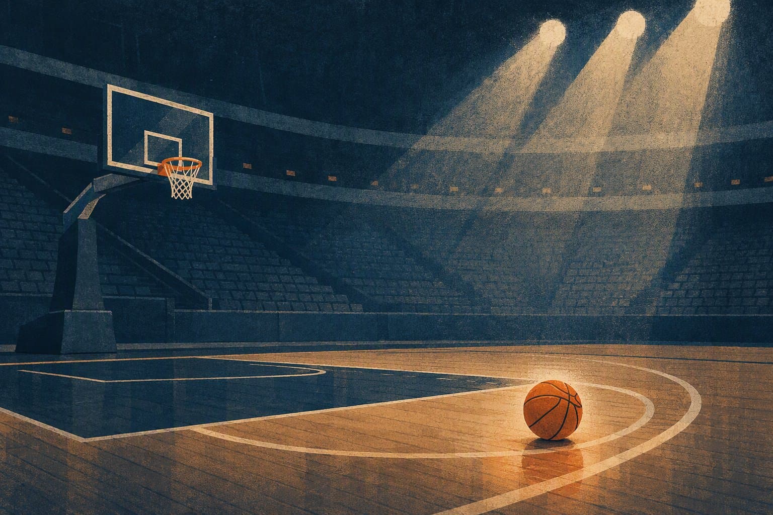 Clutch Basketball - illustration, Jake Team LLC