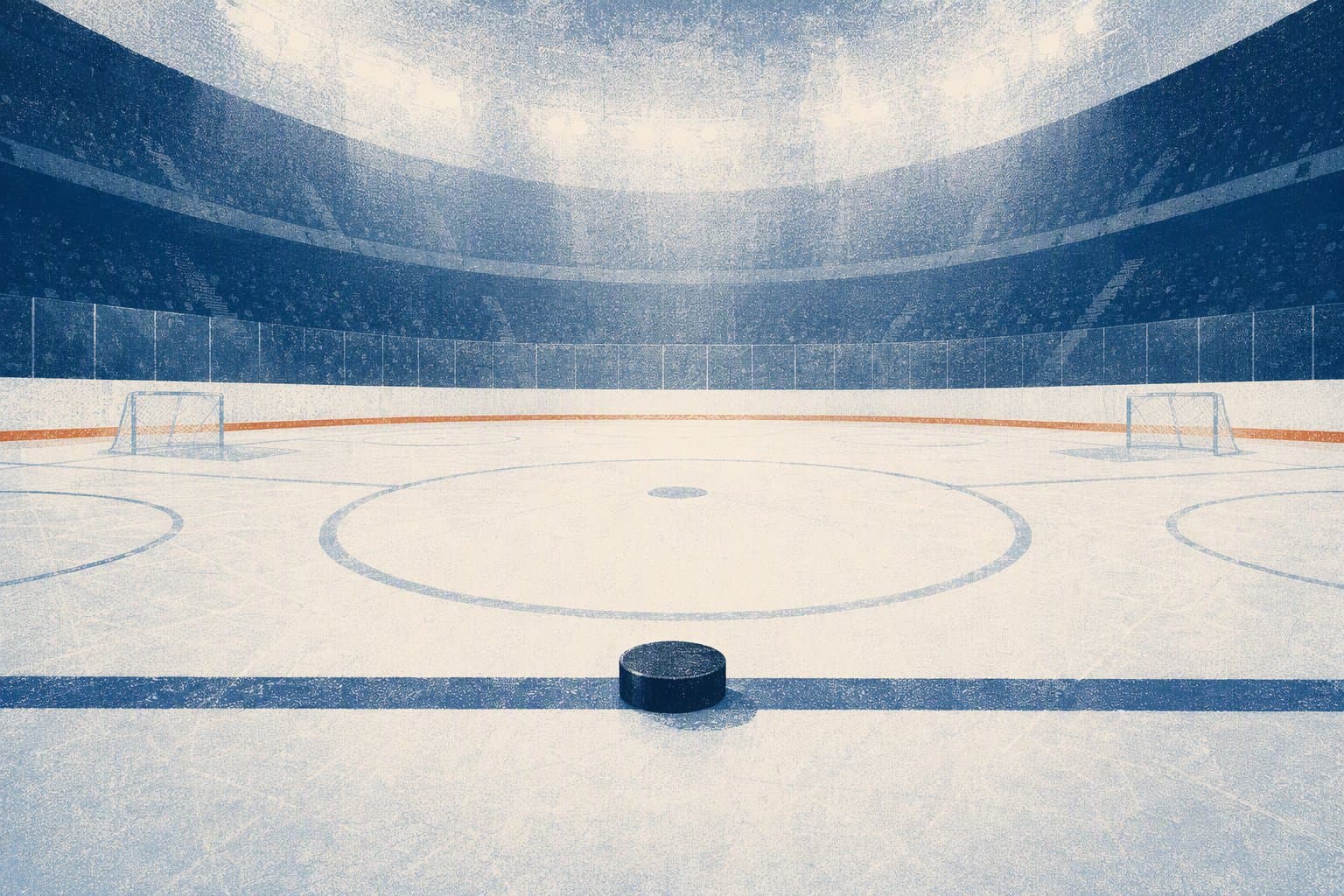 Ice Hockey Shutout - illustration, Jake Team LLC