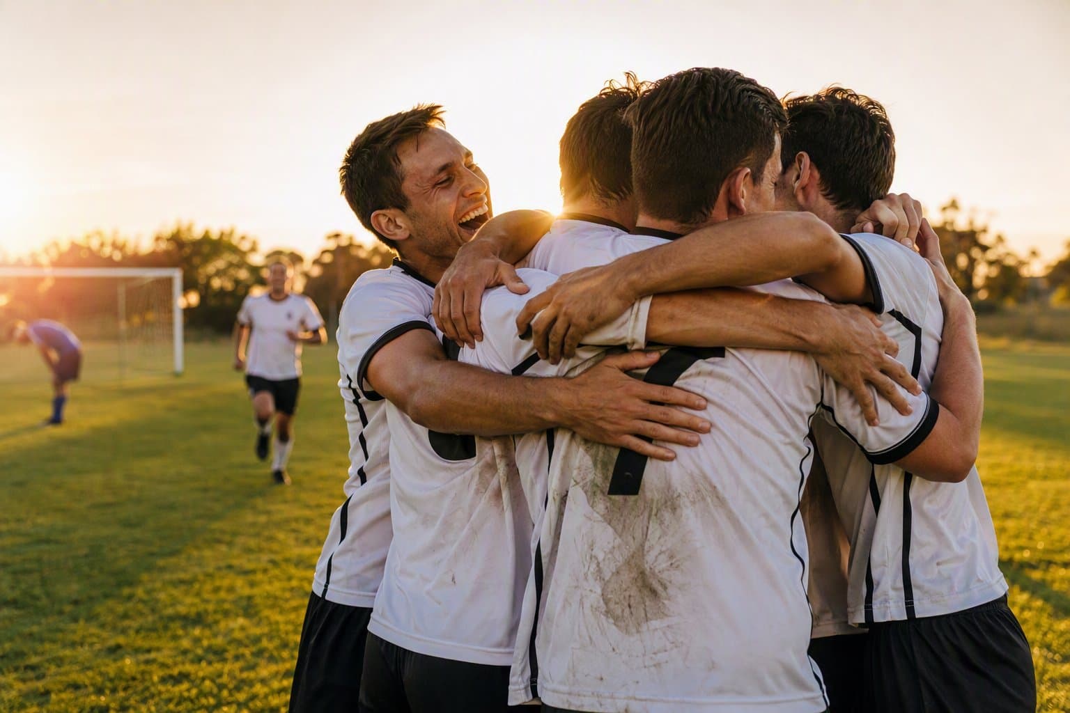 Soccer Victory - illustration, Jake Team LLC