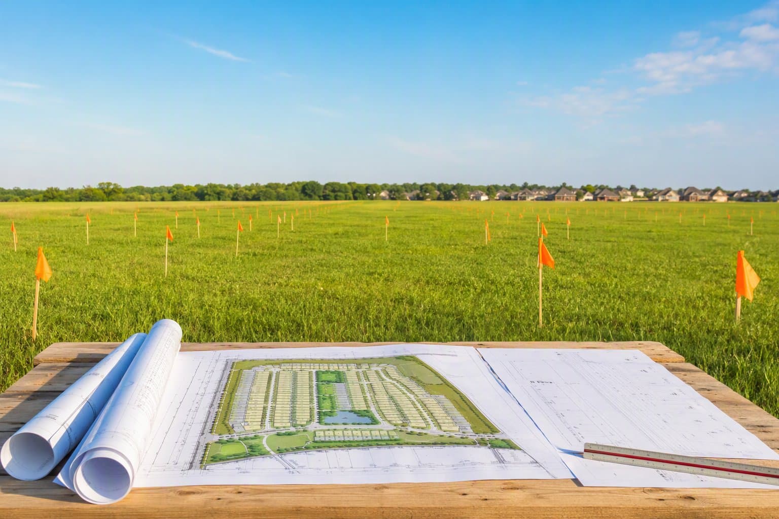 New neighborhood site work - illustration, Jake Team LLC