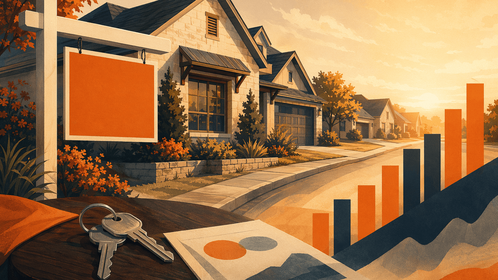 Celina housing market. Illustration: Jake Team LLC