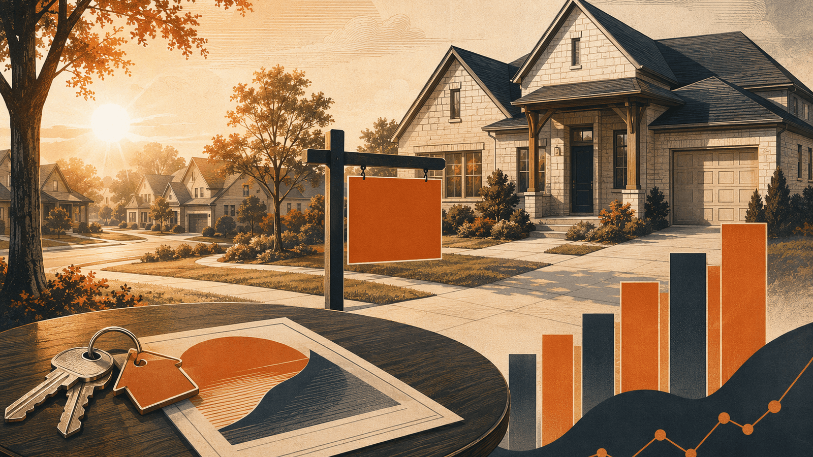 Celina housing market. Illustration: Jake Team LLC