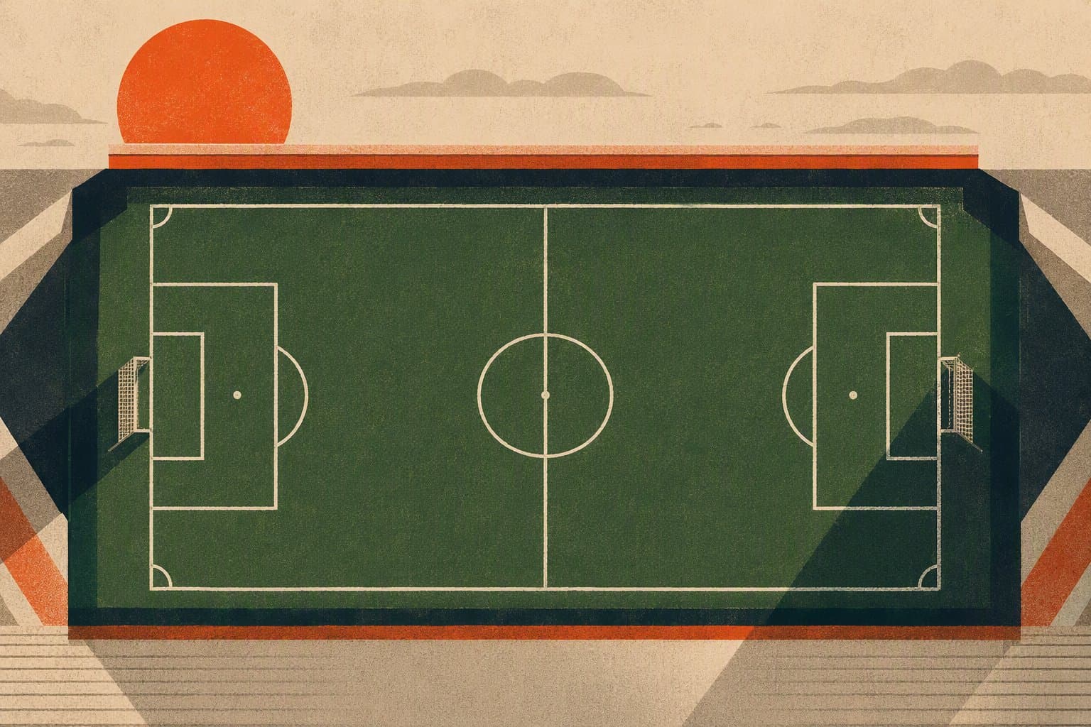 soccer draw - illustration, Jake Team LLC