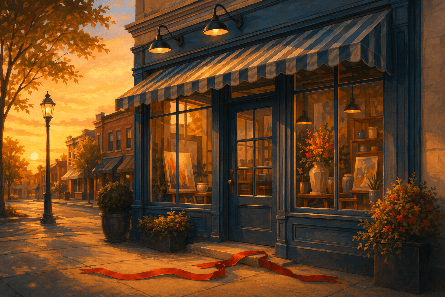 New business opening - illustration, Jake Team LLC