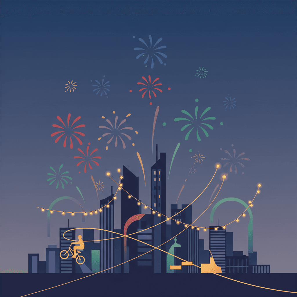 Community festival - illustration, Jake Team LLC
