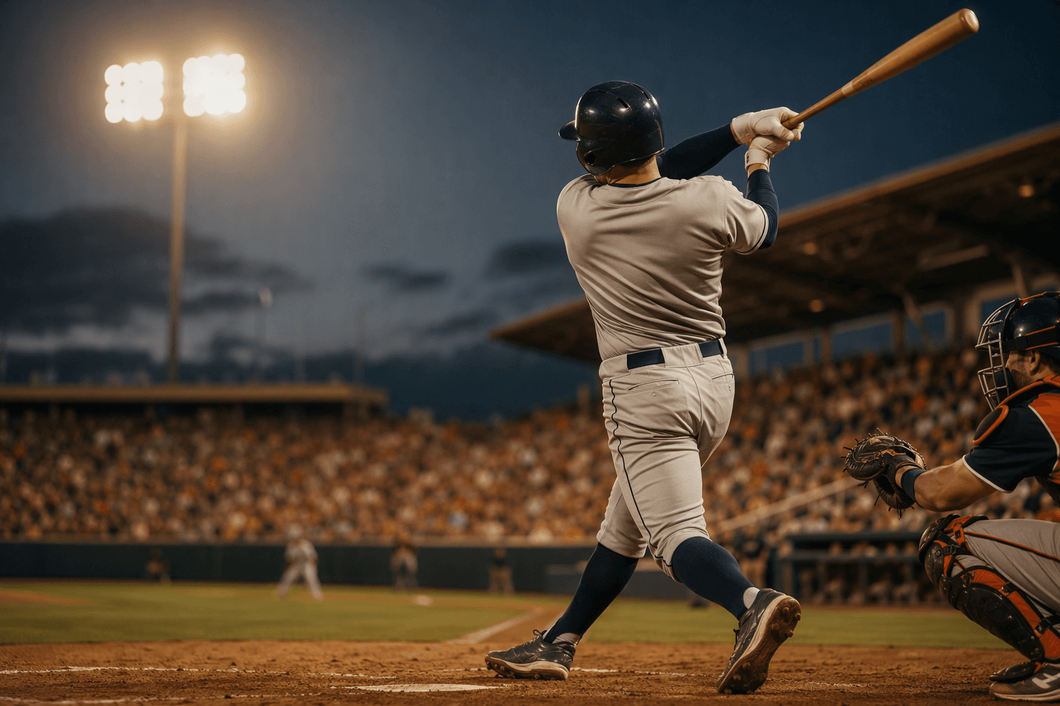 Baseball power swing - illustration, Jake Team LLC